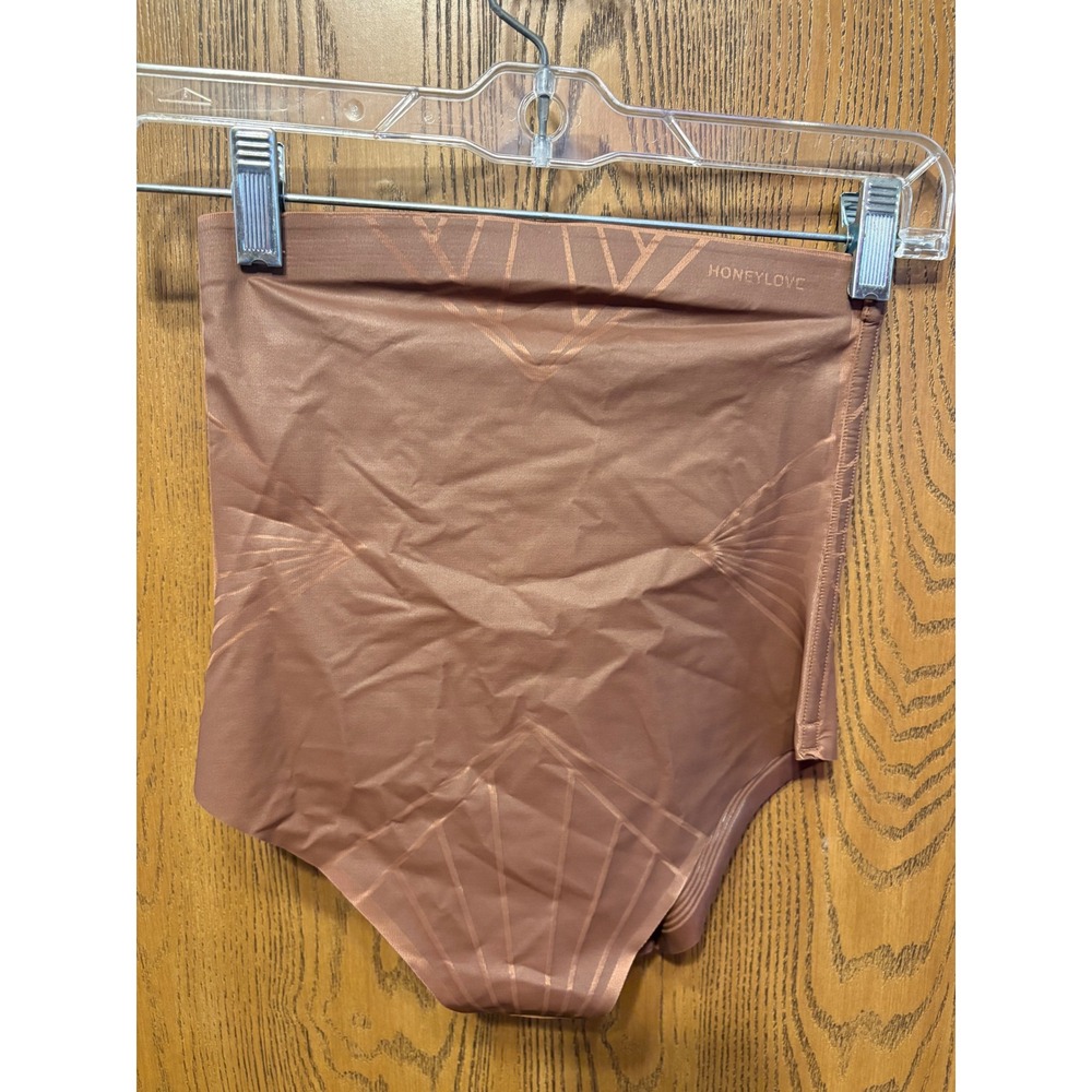 Honeylove ShadowSculpt High Waist brown Brief size XS NWT 490